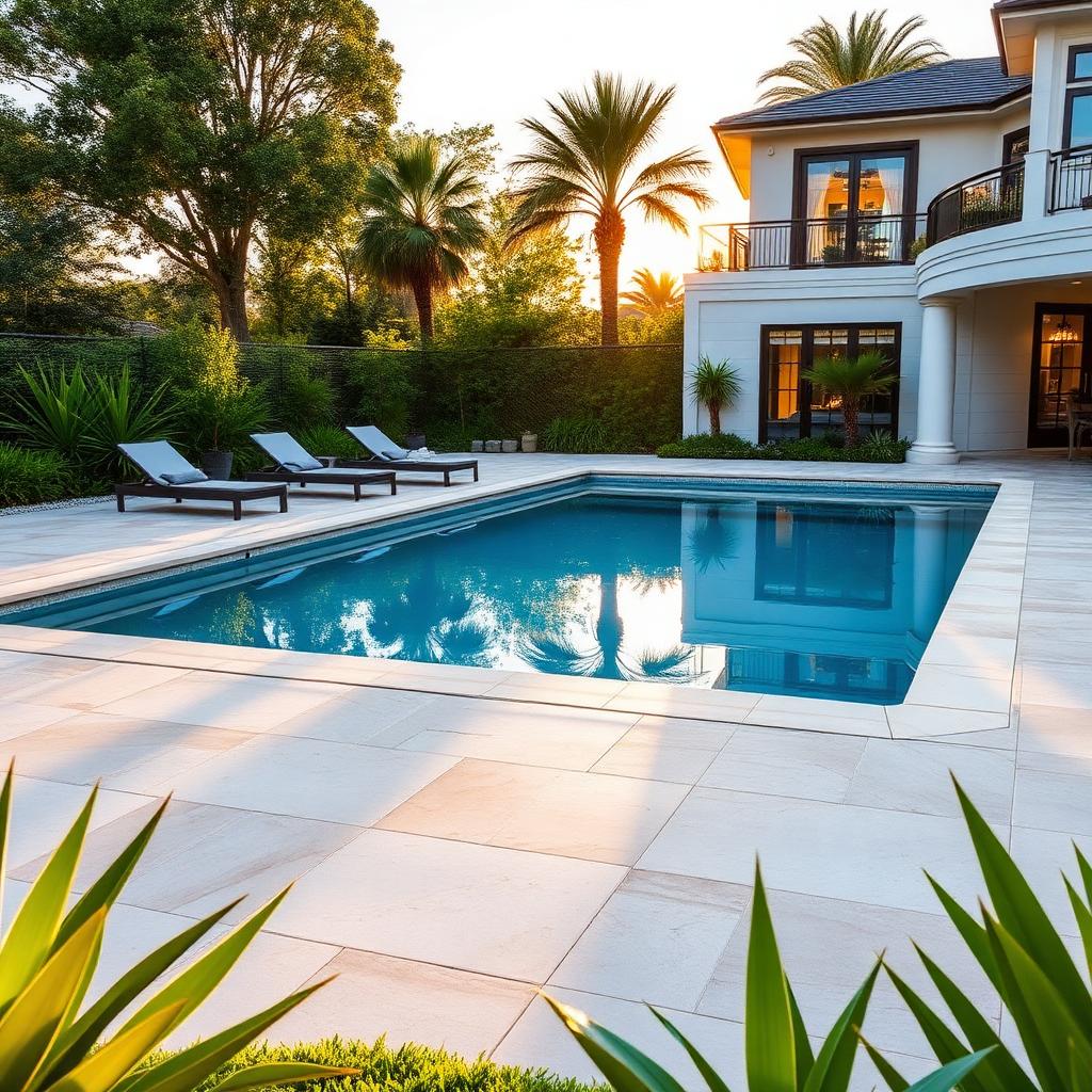 Luxury Pool Surround