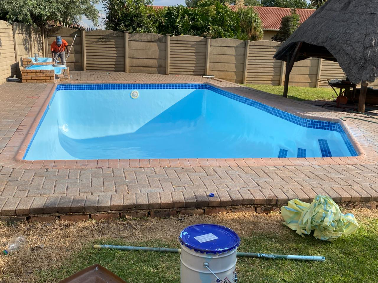 Marbelite Repaint & Mosaic Trim